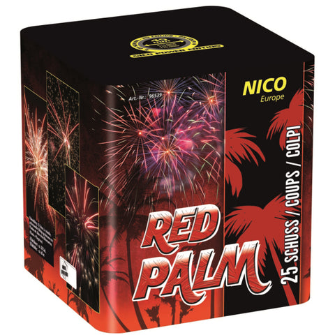 Palmier rouge, 25 coups