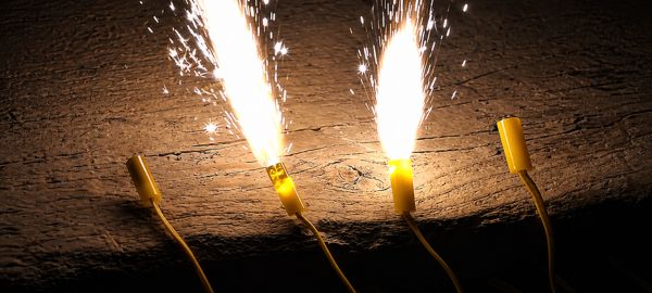 Elektrozünder im Einsatz