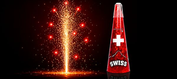 Zuckerstock Feuerwerk