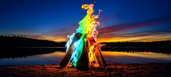 Magic Fire Flammenfärbung Schweiz