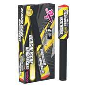 Torche à main jaune (lot de 4)