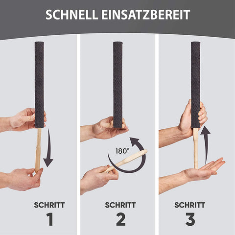 Wachsfackel 120 min.