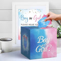 Baby Gender Reveal Abstimmungsbox