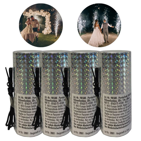 NICO Bühnenfontäne 30 s - 3 m (raucharm, Indoor)