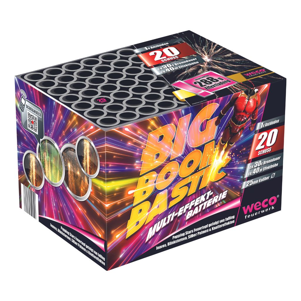 Big Bombastic, 20 Schuss