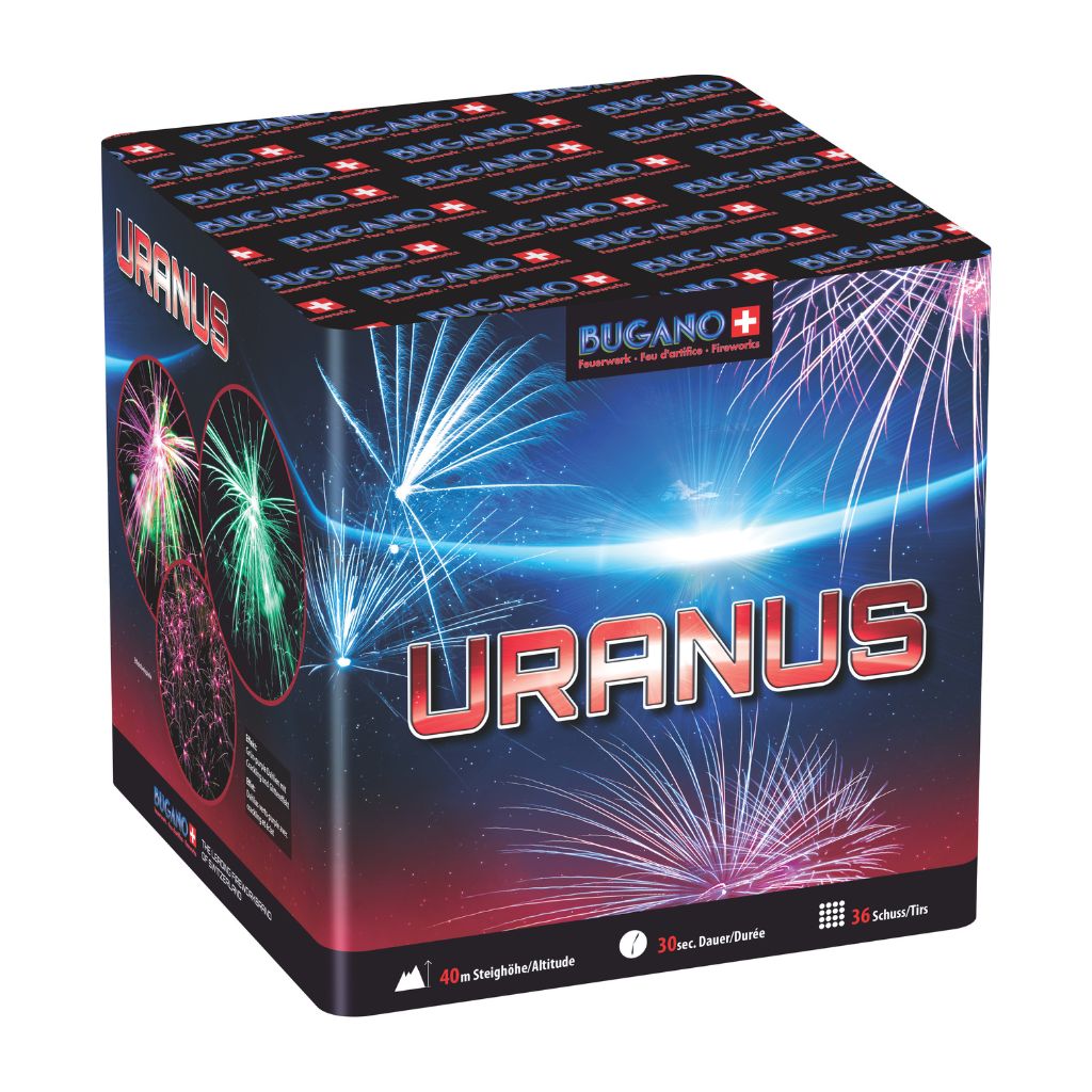 Uranus, 36 Schuss