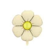 Folienballons für Gänseblümchen-Girlanden, durchmesser 65 cm, creme