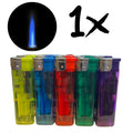 Feuerzeug mit Jetflame (assortiert) - 1 Stück