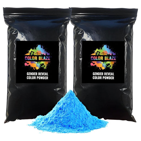 Gender Reveal Holi Powder Blau-2x500g