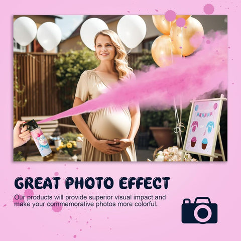 Gender Reveal Mini-Feuerlöscher Pink