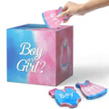 Baby Gender Reveal Abstimmungsbox