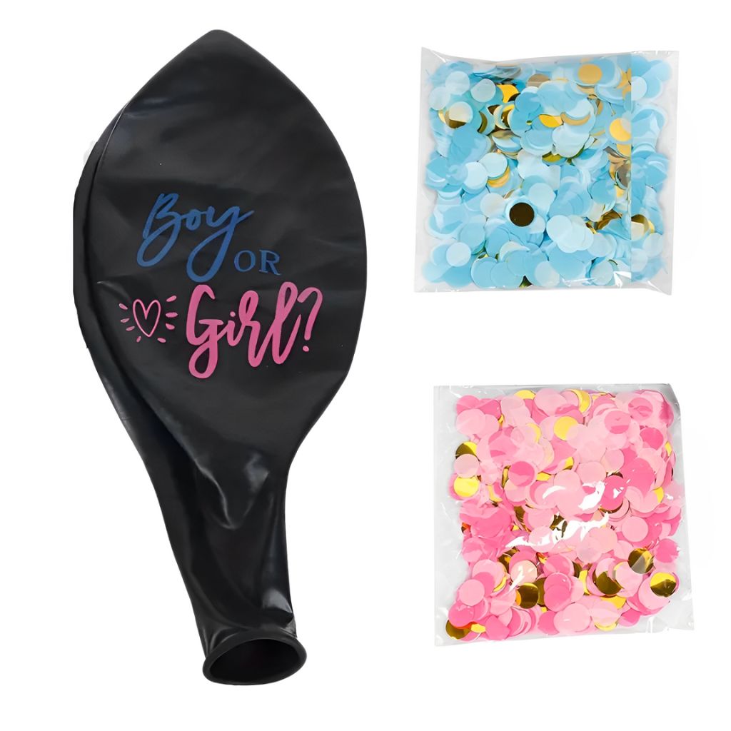 Ballon Gender Reveal Baby Shower (Ø90cm)