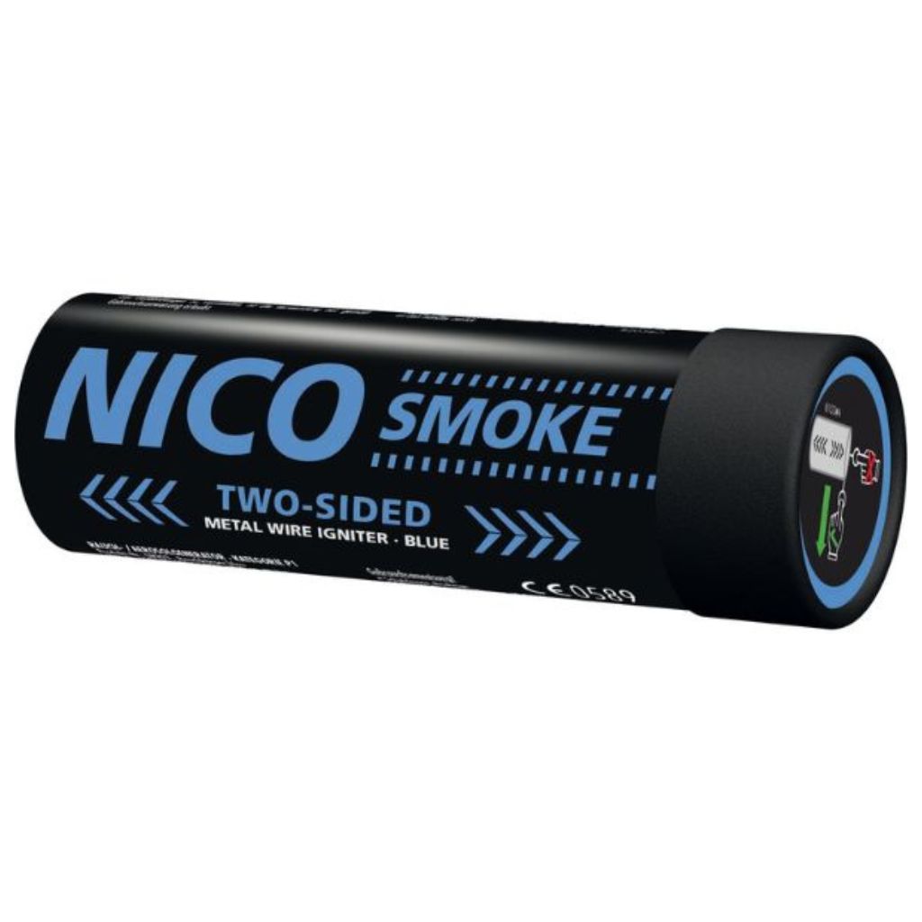 Nico Smoke - two sided blau - Rauchfackel von Nico
