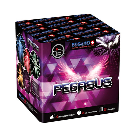 Pegasus von Bugano Feuerwerksbatterie