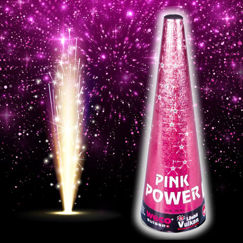 Pink Power Feuerwerk Vulkan
