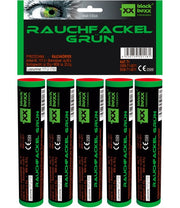 Rauchfackeln Grün