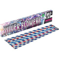 Silver Flowers 10 Stk.