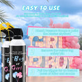 Gender Reveal Spray Blau