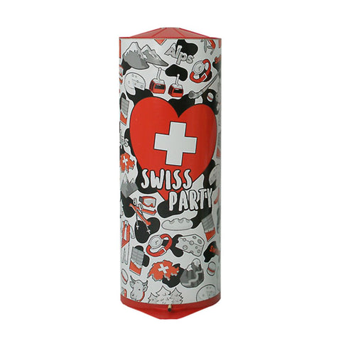 Tischbombe Swiss Party