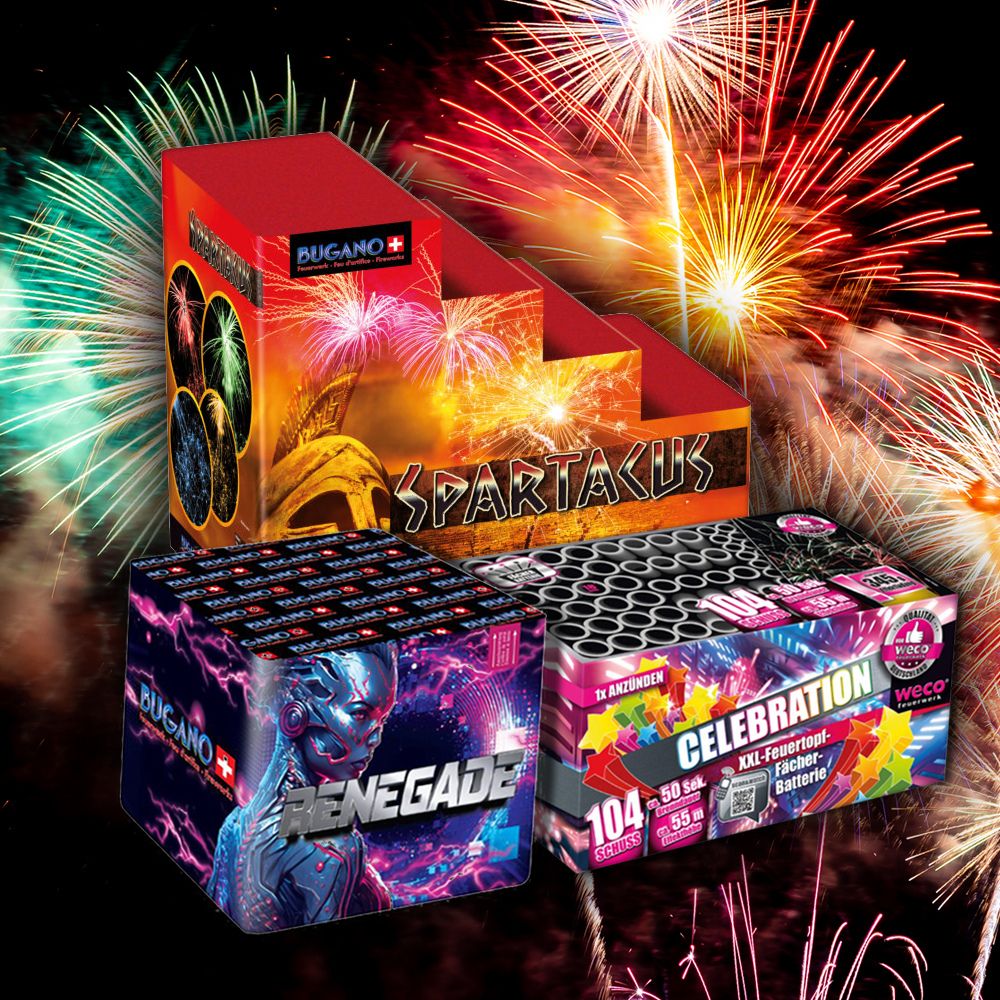 Batteriefeuerwerk & Feuerwerksbatterie