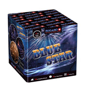 Bugano Blue Star Feuerwerksbatterie mit 25 Schuss Kategorie F3
