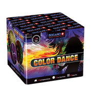 Bugano Color Dance Feuerwerksbatterie mit 49 Schuss Kategorie F3