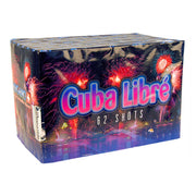 Bugano Cuba Libre Feuerwerksbatterie mit 62 Schuss Kategorie F3