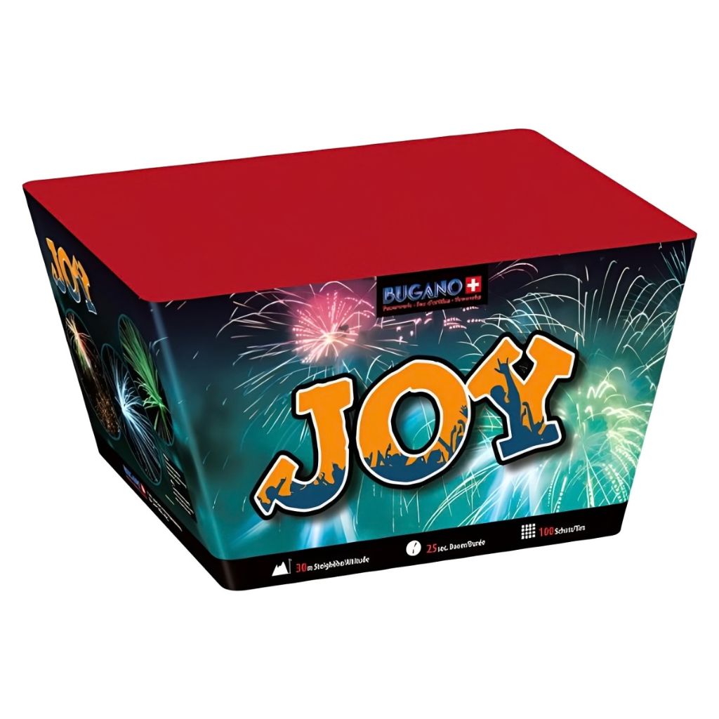 Bugano Joy Fächerbatterie mit 100 Schuss Kategorie F3