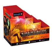 Bugano Spartacus Feuerwerksbatterie mit 57 Schuss Kategorie F3