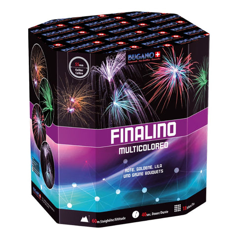 Finalino Multicolored, 18 Schuss Bugano