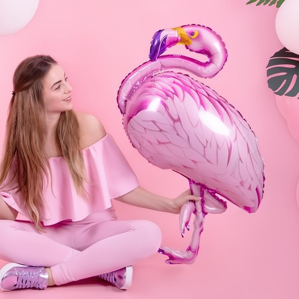 Folienballon Flamingo, rosa, 70x95cm PartyDeco 2