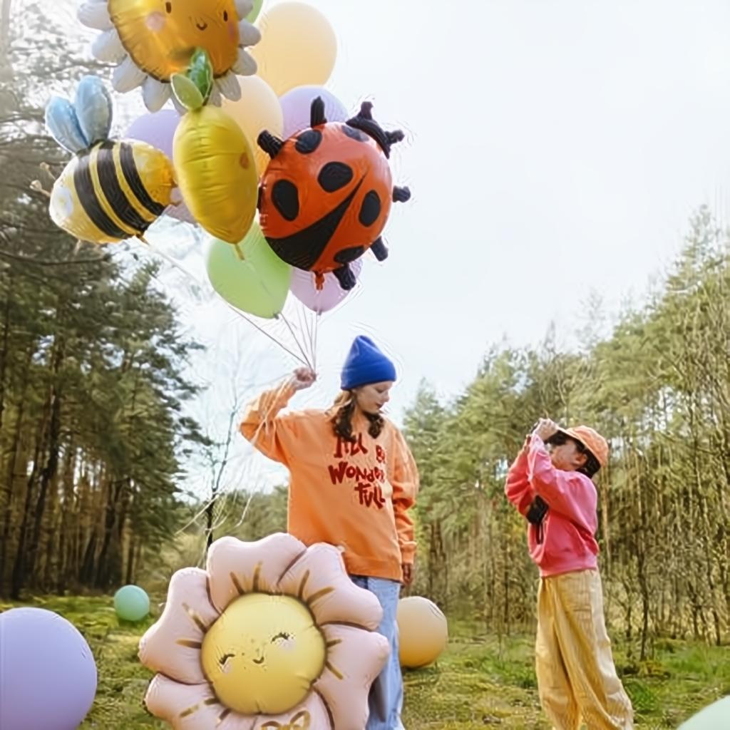 Folienballon Hummeln, 63.5x72 cm PartyDeco 4