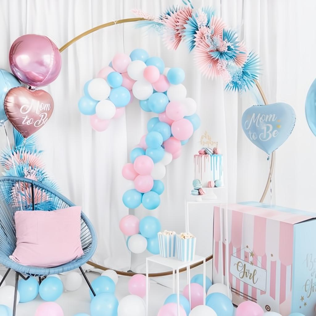 Folienballon Mom to Be, 35cm, rosa PartyDeco 5