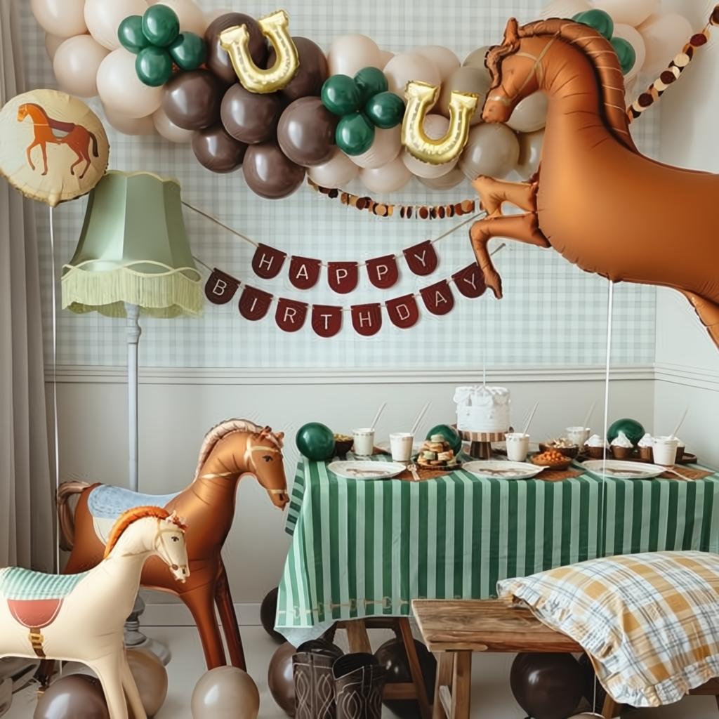 Folienballon Pferd, 45 cm PartyDeco 3