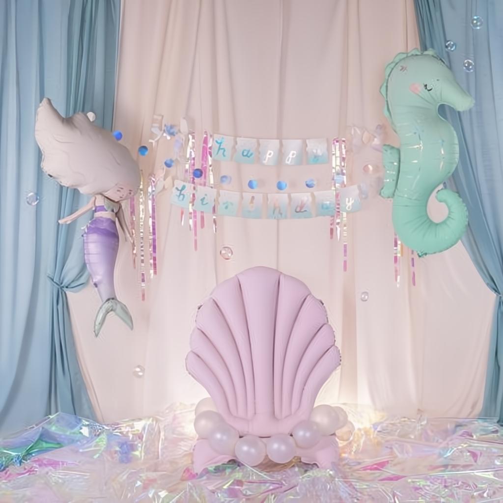Folienballon Seepferdchen, 47x98 cm PartyDeco 3