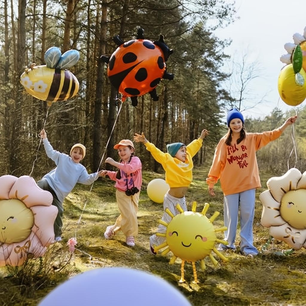 Folienballon Sonne, 90 cm PartyDeco 3