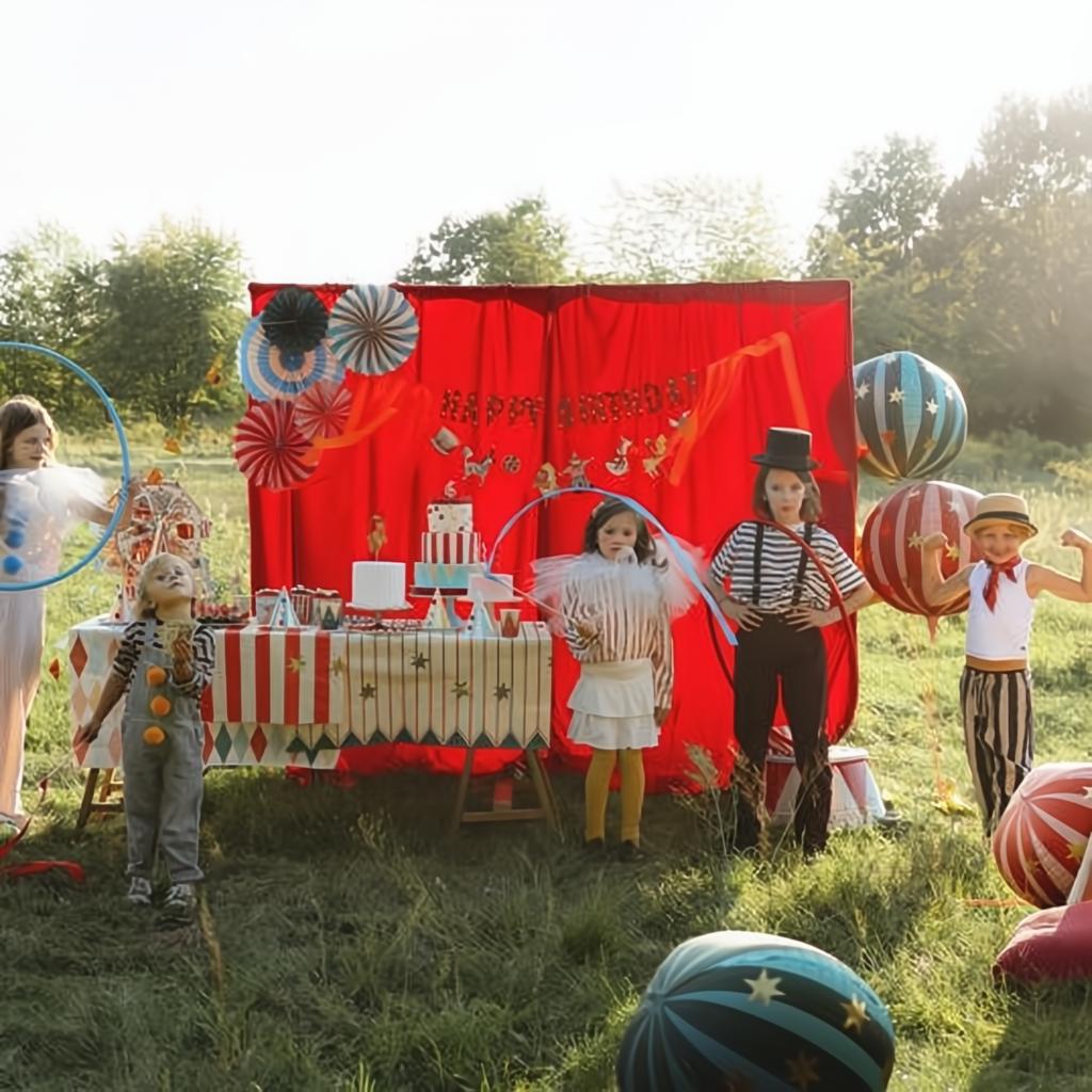 Folienballon Sternenkugel, 75 cm, grün PartyDeco 5