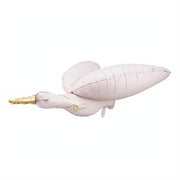 Folienballon Storch, 103x60 cm, hellrosa PartyDeco 1