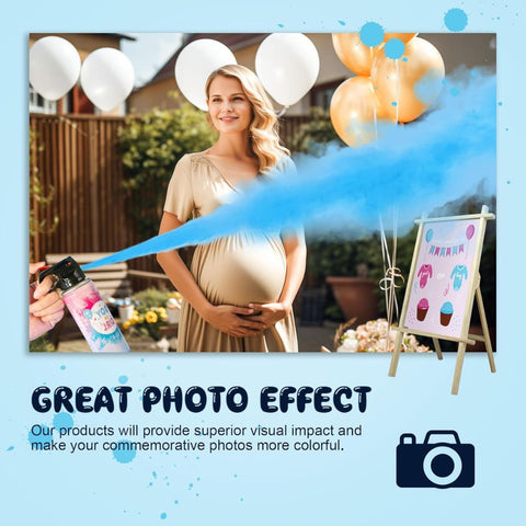 Gender Reveal Mini-Feuerlöscher Blau