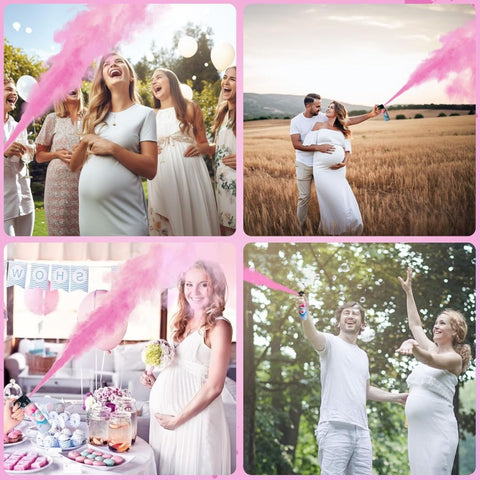 Gender Reveal Mini-Feuerlöscher Pink