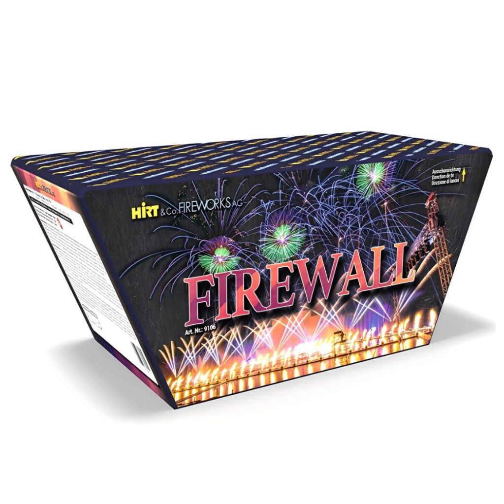 Hirt Firewall Feuerwerksbatterie mit 100 Schuss Kategorie F3