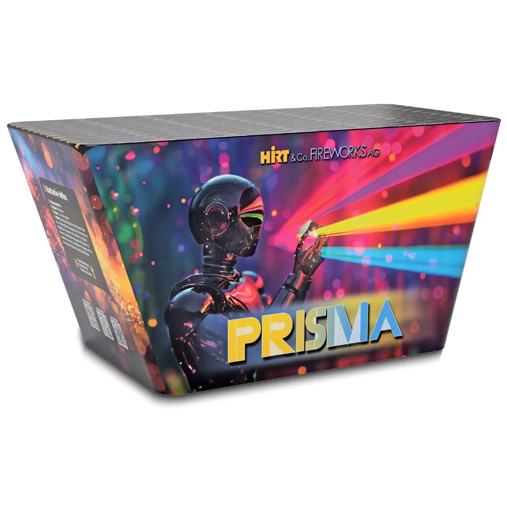 Hirt Prisma Feuerwerksbatterie mit 48 Schuss Kategorie F3