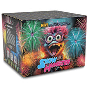 Hirt Showmonster Feuerwerksbatterie mit 68 Schuss Kategorie F3