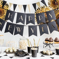 Konfettikanone mit Luftschlangen, gold, 60cm PartyDeco 5