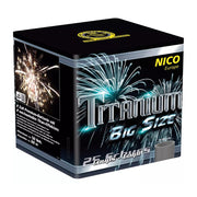 Nico Titanium Big Size Feuerwerksbatterie mit 25 Schuss Kategorie F3