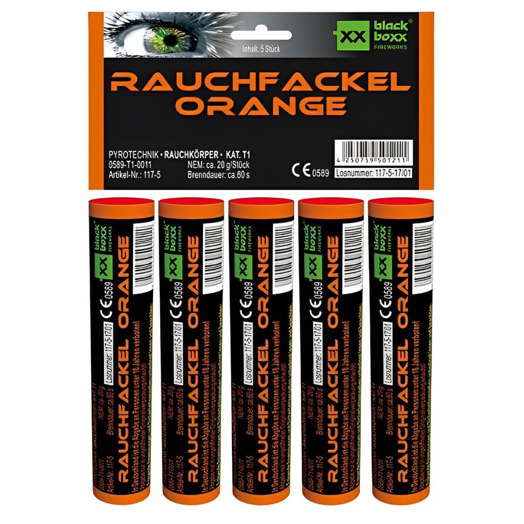 Fumigènes oranges