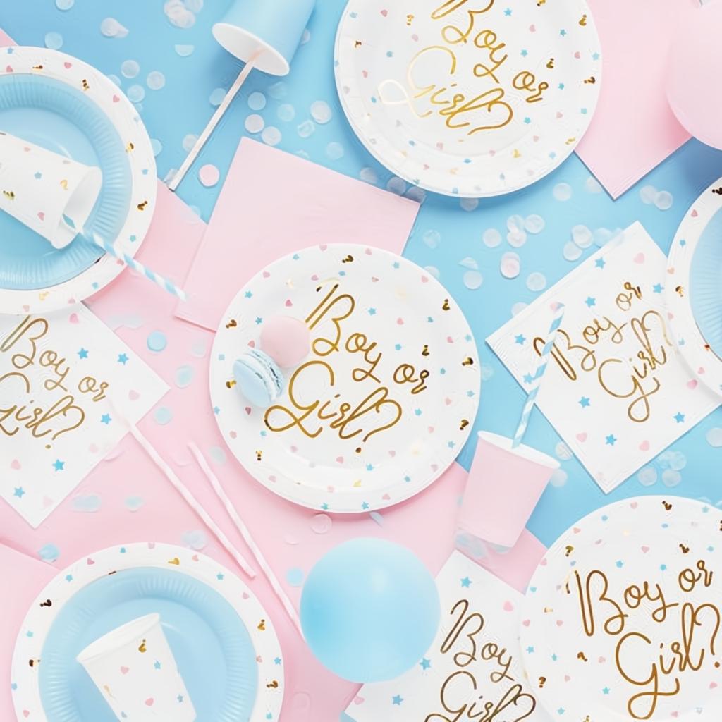 Teller Boy or Girl, 23cm PartyDeco 4