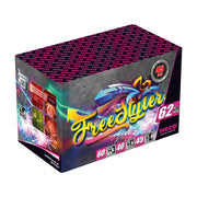 Weco Freestyler Feuerwerksbatterie mit 62 Schuss Kategorie F3