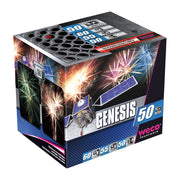 Weco Genesis Feuerwerksbatterie mit 50 Schuss Kategorie F3