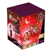 Weco Red Moon Feuerwerksbatterie mit 25 Schuss Kategorie F3